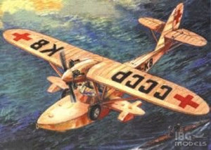A-Model 07216 Shavrov Sh-2 Soviet WW2 hydroaeroplane 1/72