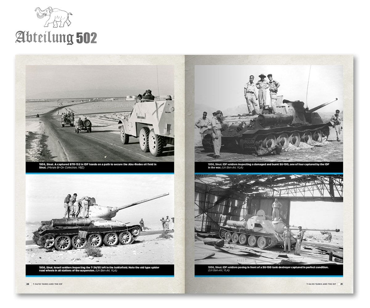 502e Abteilung ABT709 T-34 ET L&amp;#39;armée israélienne : L&amp;#39;HISTOIRE INÉDITE (MICHAEL MASS / MA&amp;#39;OR LEVY) – image 3