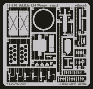 Eduard 35450 Sd. Kfz.124 Wespe 1/35 Tamiya – Bild 2