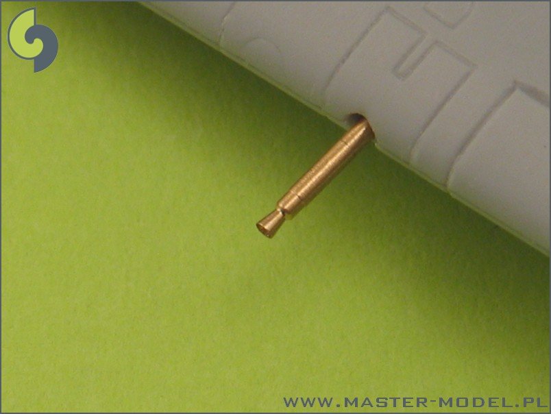Master AM-72-009 Bf 109 E3 - E9, Ensemble d&amp;#39;armement T (embouts MG 17, canons MG FF) – image 2