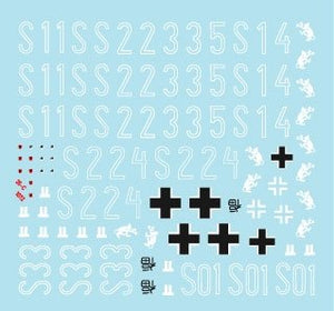 Star Decals 35-C1072 Tigres de Das Reich. p.SS-Pz-Kp Das Reich 1/35 – image 3
