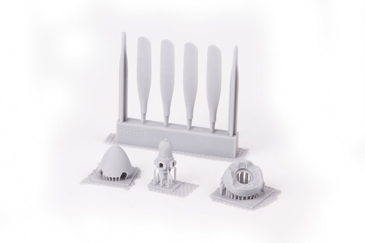 Eduard 672362 P-51D Hamilton Standard propeller uncuffed PRINT EDUARD 1/72 – immagine 3