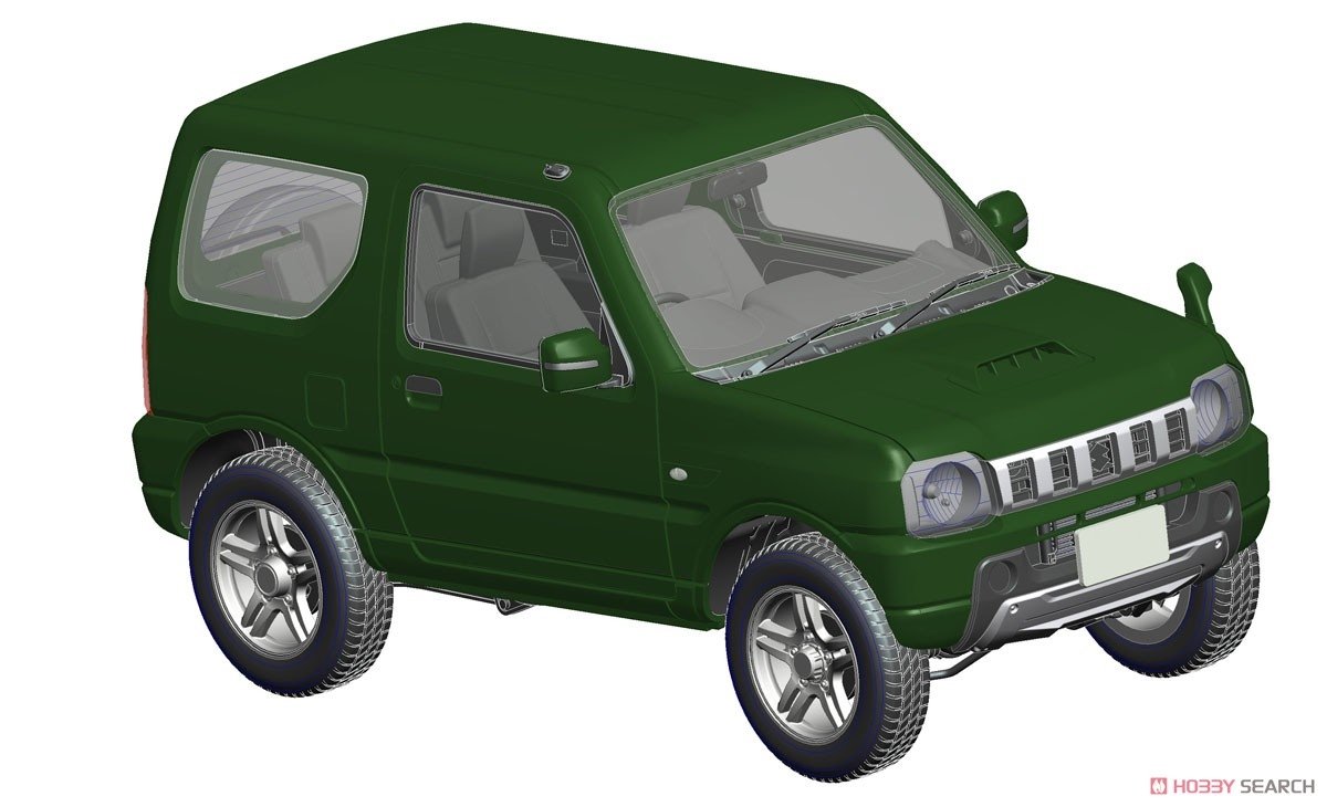 Fujimi 066295 C-NX-13 Jimny JB23 Land Venture (Cool Khaki Pearl Metallic) 1/24 – image 2