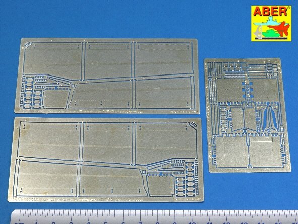 Aber 35234 German Standardpanzer E-75/50 - vol. 2 - additional set - fenders 1/35 – immagine 2