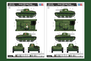 Hobby Boss 84555 Char léger soviétique T-60 1/35 – image 3