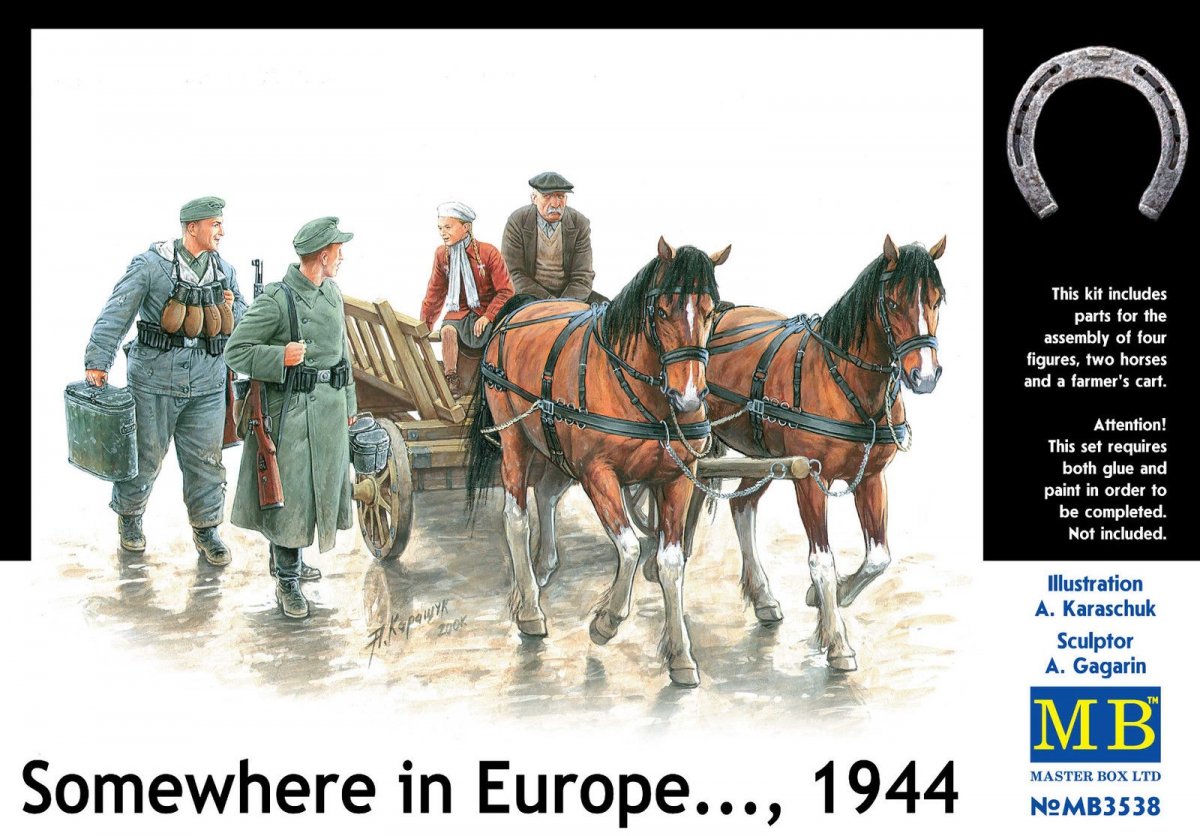 Master Box 3538 Somewhere in Europe.. 1944 1/35