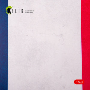 KELIK KS48029 France Flag - Acrylic 3 mm (410 x 270 mm) (410 g) 1/48 – imagen 2