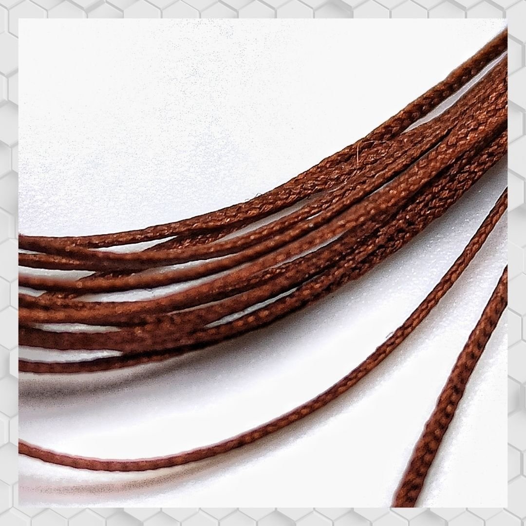 Tuyau tressé Yamamoto YMPTUN103, marron, 0,4 mm – image 2