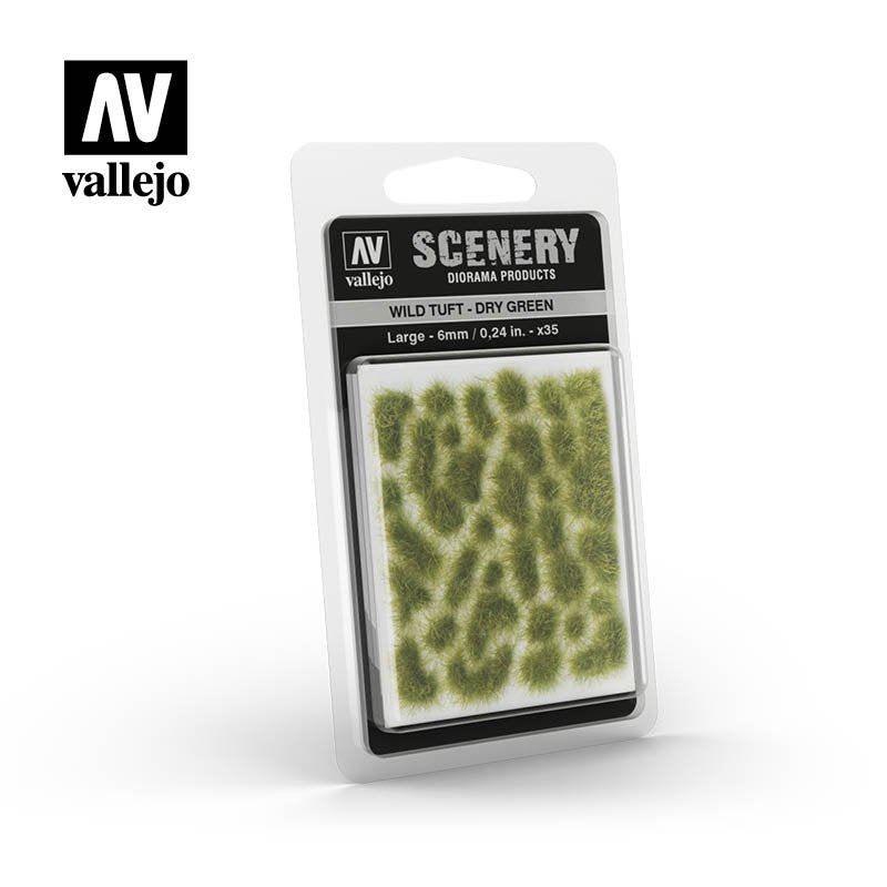 Vallejo Scenery SC415 Touffe sauvage – Vert sec