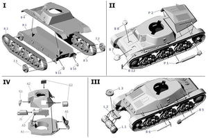 Premier à combattre PL081 - PzKpfw 38(t) Ausf. A (LT VZ .38) Char léger allemand 1/72 – image 4