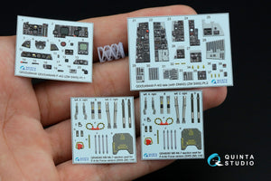 Quinta Studio QD+48449 F-4G late 3D-Printed &amp;amp; coloured Interior on decal paper (Zoukei Mura SWS) (with 3D-printed resin parts) 1/48 – immagine 2