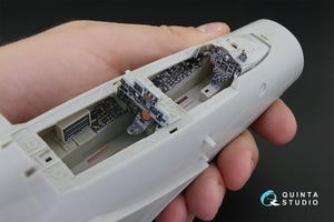 Intérieur imprimé en 3D et coloré sur papier décalcomanie Quinta Studio QD32037 F-4J (pour maquette Tamiya) 1/32 – image 8