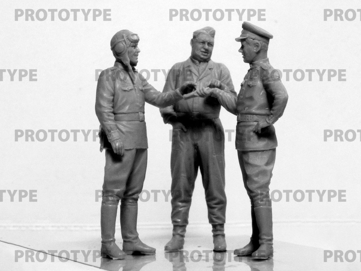 ICM 32117 Pilots of the Soviet Air Force 1943-1945 1/32 – immagine 2
