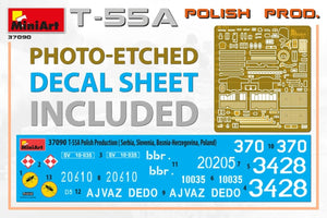 MiniArt 37090 T-55A POLISH PRODUCTION 1/35 – immagine 3