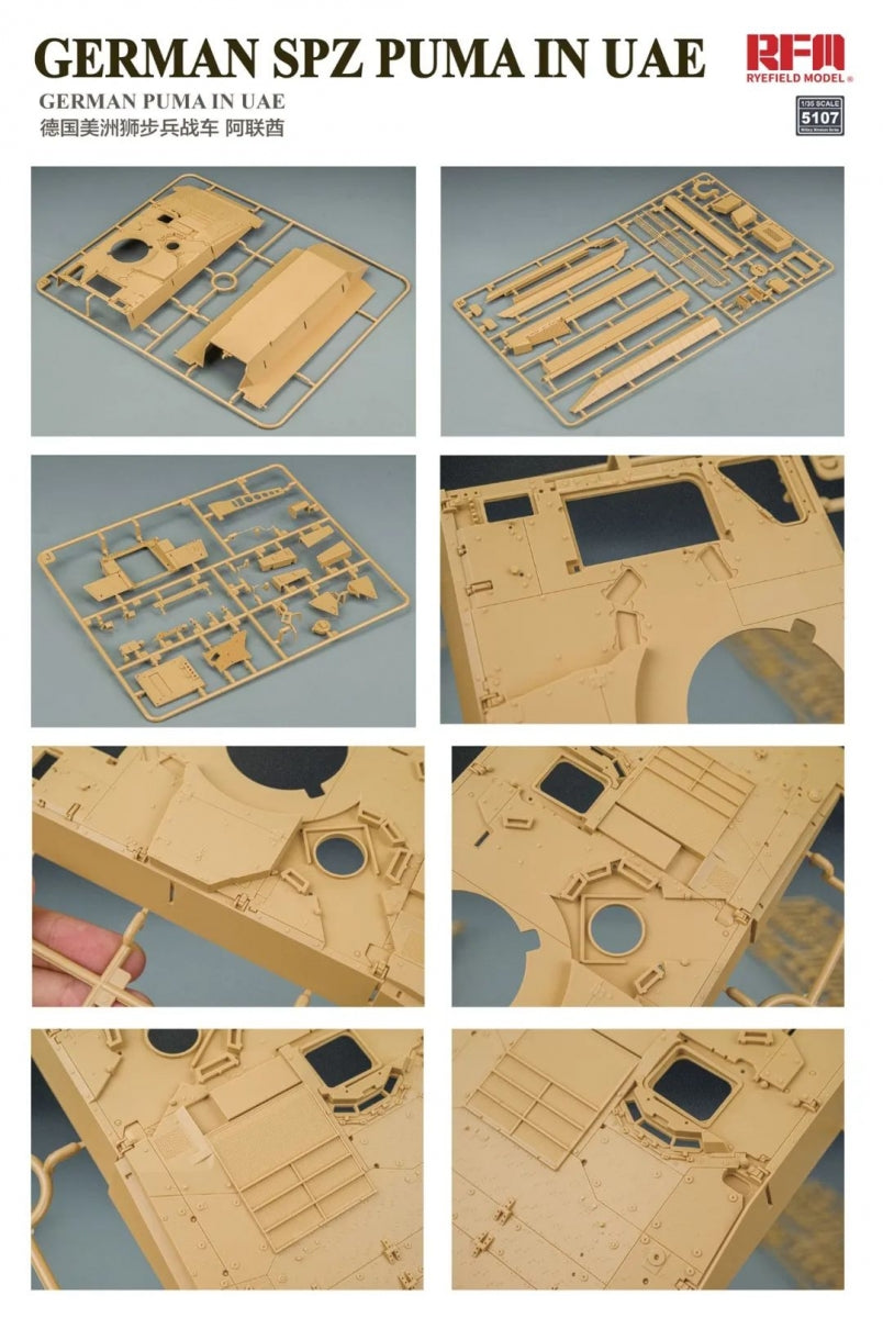 Maquette Rye Field 5107 SPZ Puma allemande aux Émirats arabes unis, échelle 1/35  – image 6