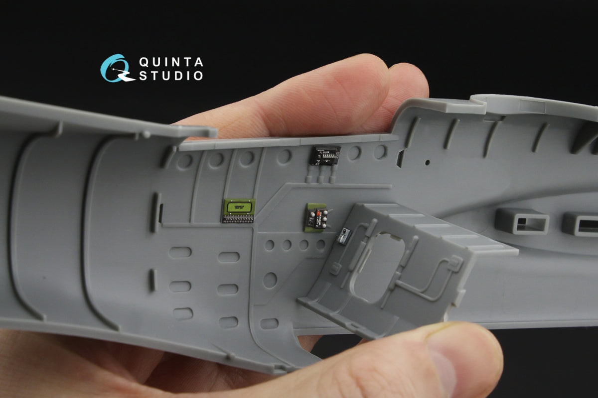 Quinta Studio QD+32250 A-26C Invader 3D-Printed &amp;amp; coloured Interior on decal paper (Hobby Boss) (with 3D-printed resin parts) 1/32 – imagen 9