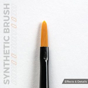 AK Interactive AKB014 AK SYNTHETIC BRUSH – FILBERT 2
