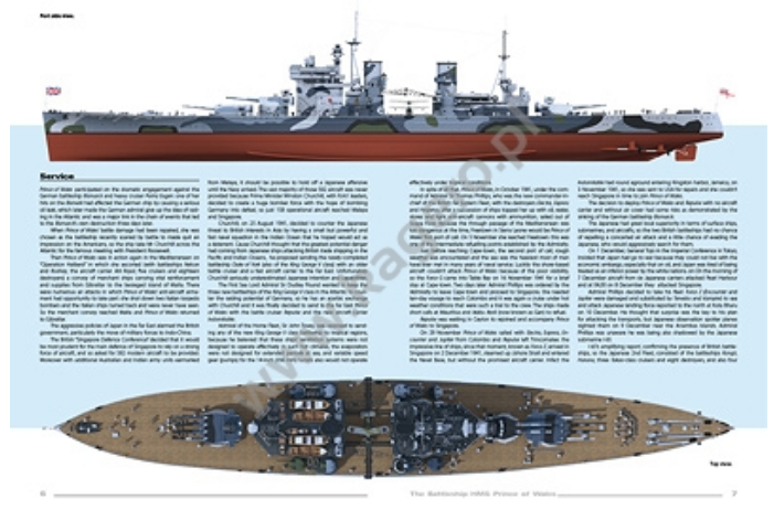 Kagero 16069 The Battleship HMS Prince of Wales EN – Bild 2