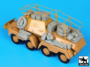 Black Dog T35104 Sd Kfz 263 accessories set 1/35 – immagine 4