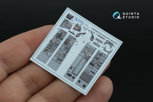 Quinta Studio QD+48519 Tornado ECR 3D-Printed coloured Interior on decal paper (Italeri) (with 3D-printed resin parts) 1/48 – imagen 5