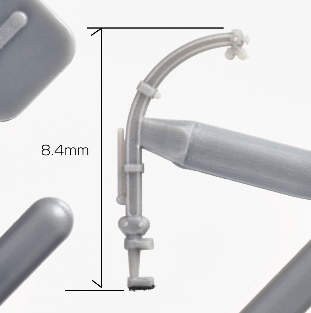 Fine Molds WA06 IJN Vessels Radial Bort Davits Set (Large) 1/700 – zdjęcie 2