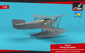 Armory Models 48003 Fairey Flycatcher British FAA Inter-War Floatplane Fighter, on Wooden Floats 1/48 – immagine 8