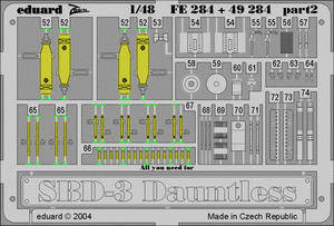 Eduard 49284 SBD-3 1/48 ACCURATE MINIATURES – immagine 2