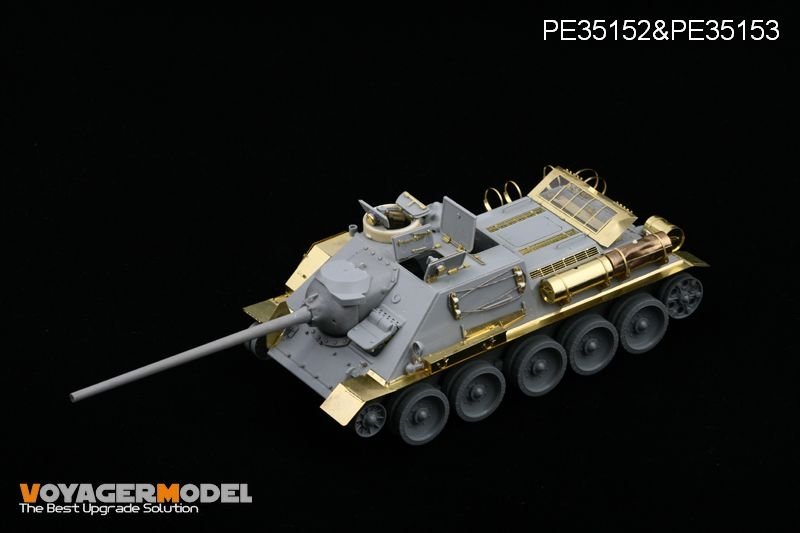 Ailes Voyager modèle PE35153 pour SU-85M/SU-100 (pour DRAGON 6098/6075) 1/35 – image 2