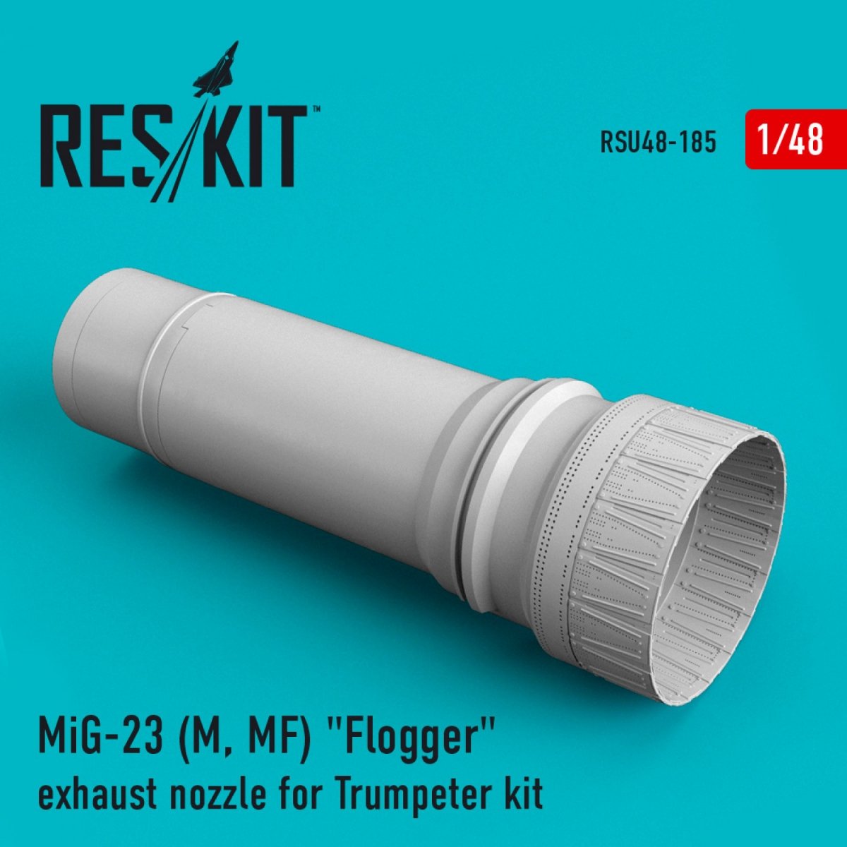RESKIT RSU48-0185 MIG-23 (M, MF) &amp;quot;FLOGGER&amp;quot; EXHAUST NOZZLE FOR TRUMPETER KIT 1/48