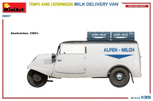 MiniArt 38057 TEMPO A400 LIEFERWAGEN. MILK DELIVERY VAN 1/35 – Bild 6