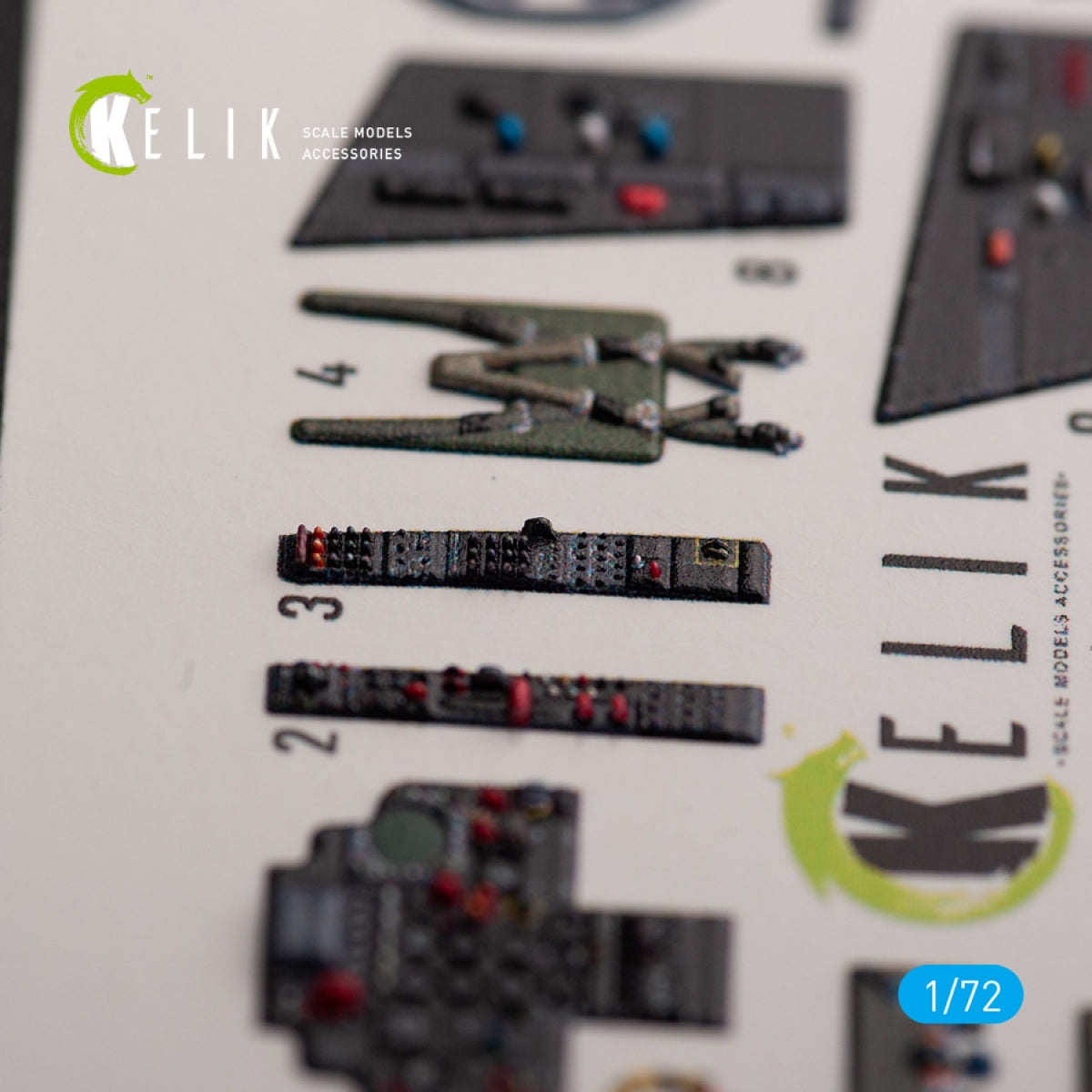 KELIK K72131 Super Etendard - interior 3D decals for Academy kit 1/72 – image 4