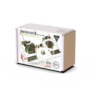 Faustus Models FM35030 Panther G Late Engine Details Type A 1/35