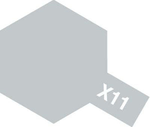 Tamiya X11 Chrome Silver (81511) Acrylic paint 10ml – zdjęcie 2