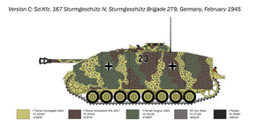 Italeri 0223 Sd. Kfz. 167 SturmGeschutz IV 1/35 – immagine 6