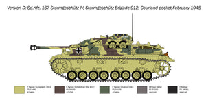 Italeri 0223 Sd. Kfz. 167 SturmGeschutz IV 1/35 – immagine 7