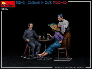 MiniArt 38062 FRENCH CIVILIANS IN CAFE 1930-40S 1/35 – zdjęcie 5
