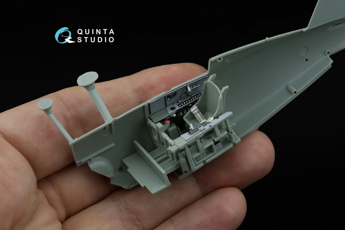 Quinta Studio QD48540 F3F-2 3D-Printed &amp;amp; coloured Interior on decal paper (Academy/Accurate Miniatures) 1/48 – Bild 5