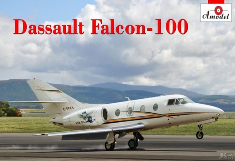 Maquette A-Model 72330 Dassault Falcon 100 au 1/72