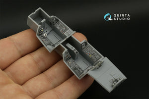 Quinta Studio QDS-48405 F-14D 3D-Printed &amp;amp; coloured Interior on decal paper (Hobby Boss) (Small version) 1/48 – immagine 12