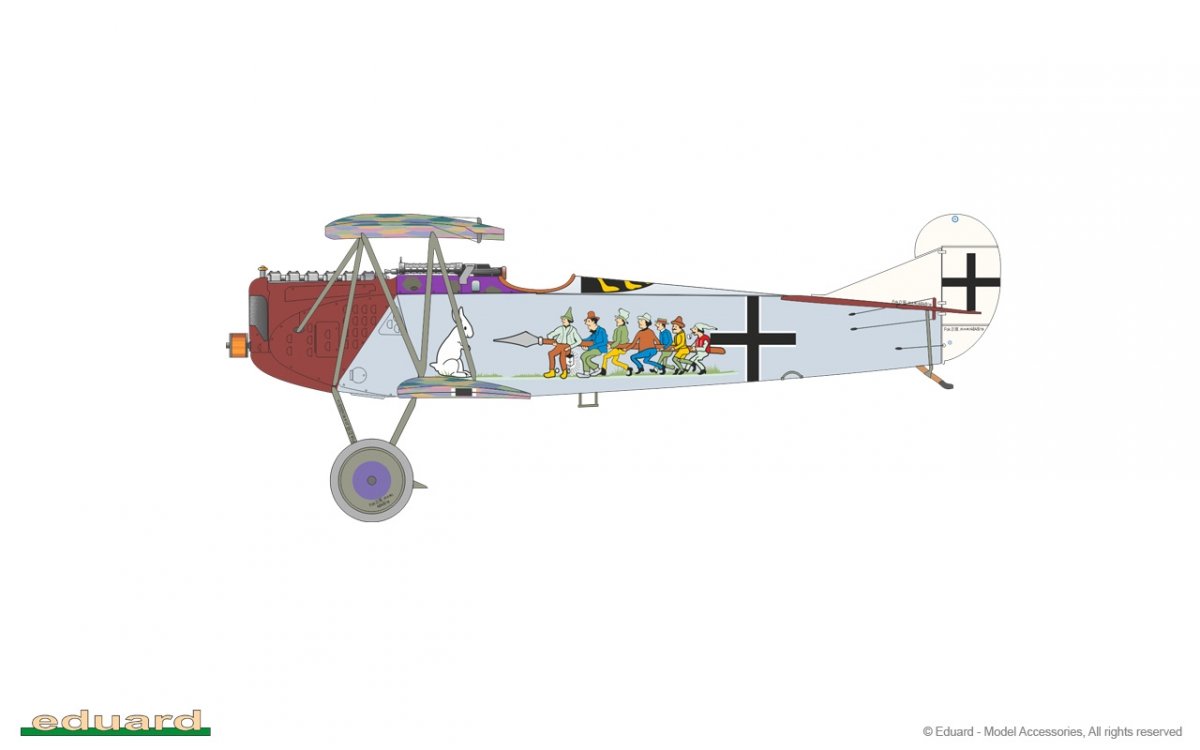 Eduard 8136 Fokker D.VII (OAW) ProfiPACK edition 1/48 – immagine 9