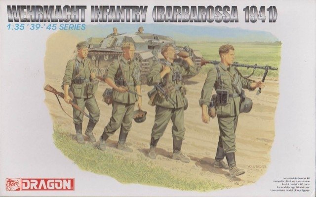 Dragon 6105 Wehrmacht Infantry (Barbarossa 1941) 1/35