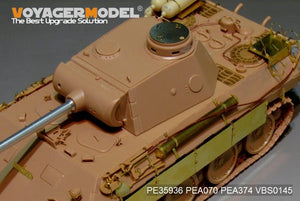 Voyager Model PE35936 WWII German Panther D w/&amp;quot;Stadtgas&amp;quot; Fuel Tanks Basic For MENG TS-038 1/35 – immagine 14