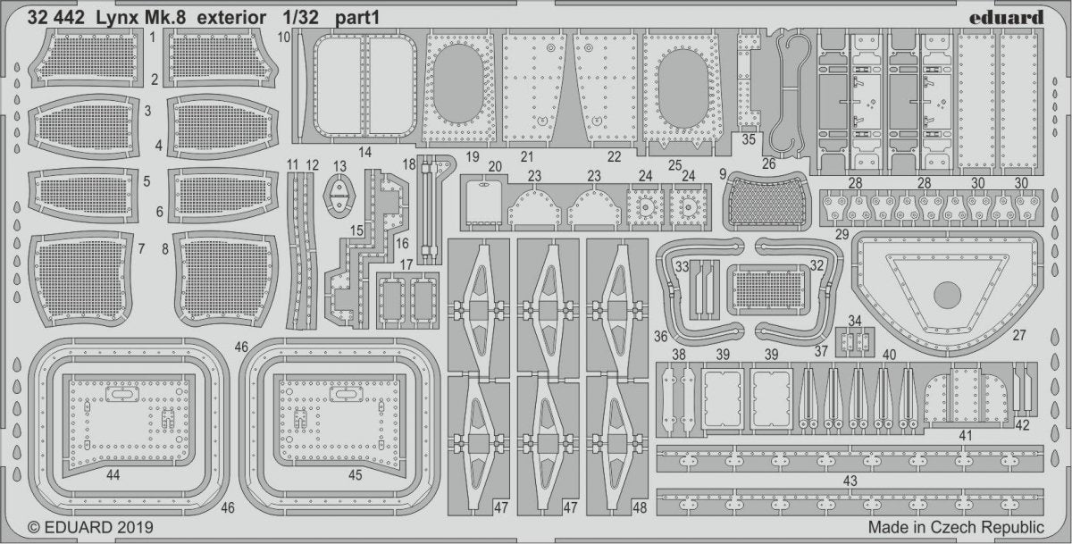 Eduard 32442 Lynx Mk.8 extérieur REVELL 1/32 – image 2