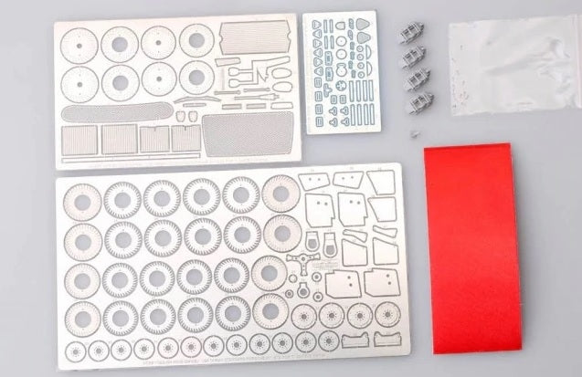 Hobby Design HD02-0240 Photoetch Detail-Up Set for Porsche 911 GT2 (993) Tamiya 1/24 – immagine 3