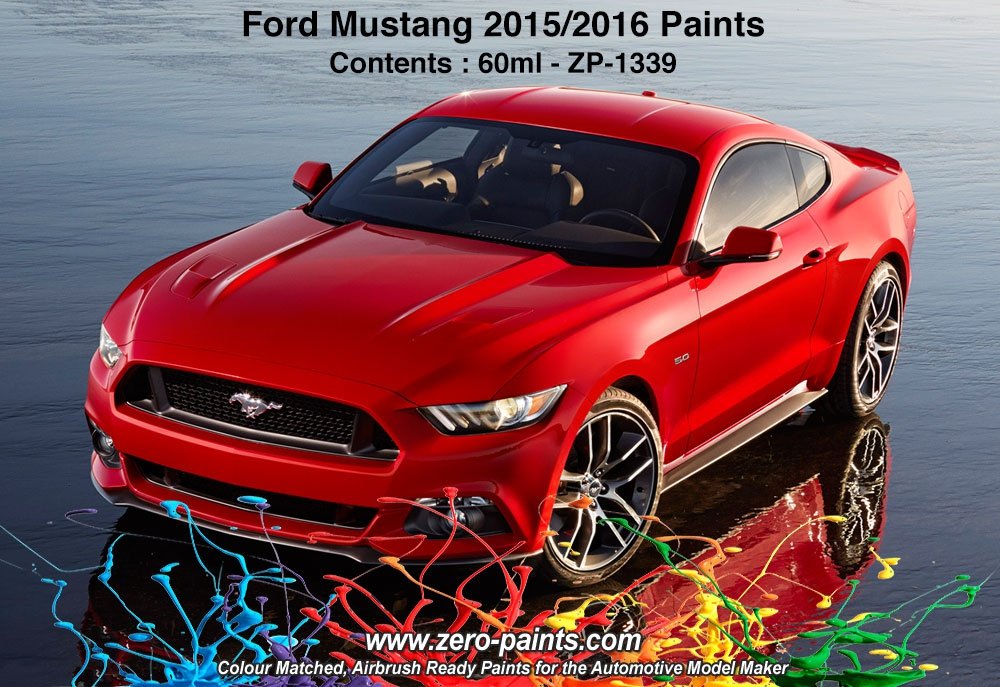 Zero Paints ZP-1339 2015 Ford Mustang Paints 60ml