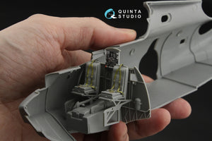 Intérieur imprimé en 3D et coloré sur papier décalcomanie Quinta Studio QD48612 PBY-5 Catalina (Revell/Monogram) 1/48 – image 3