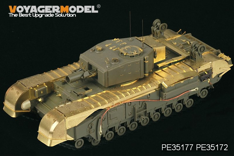 Voyager Model PE35177 WWII British Churchill Mk.III AVRE for AFV CLUB 35167 1/35 – imagen 3