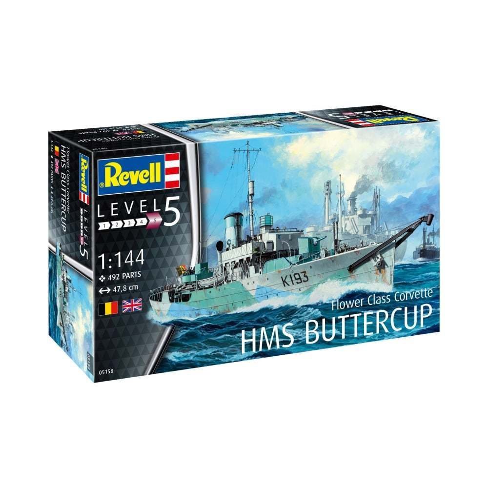 Revell 05158 Flower Class Corvette HMS BUTTERCUP 1/144
