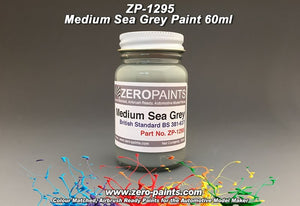 Zero Paints ZP-1295 RAF Medium Sea Grey Paint - 60ml – Bild 2