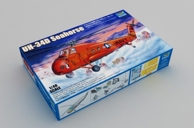 Trumpeter 02886 UH-34D Seahorse 1/48 – Bild 2